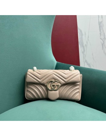 Borsa a spalla GG Marmont misura media GUCCI