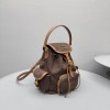 Zaino in canvas e pelle MIUMIU