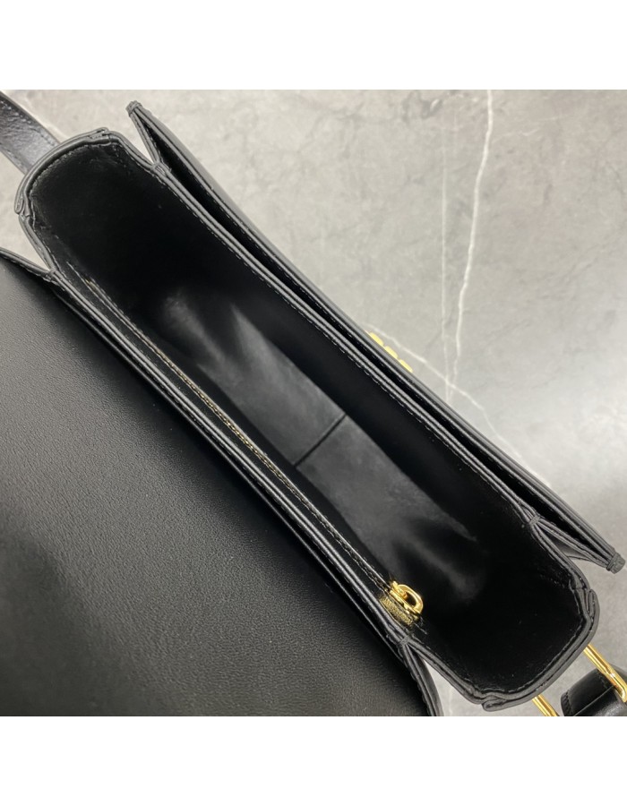 Borsa Teen Triomphe in pelle di vitello lucida CELINE