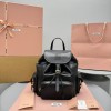 Zaino in pelle MIUMIU