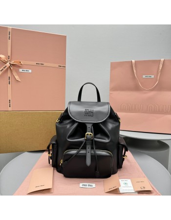 Zaino in pelle MIUMIU