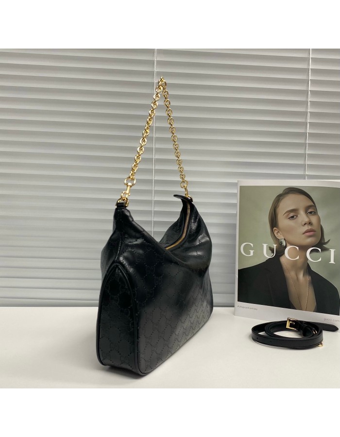 Borsa a spalla Lady Lunetta Chain misura media GUCCI
