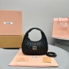 Borsa Wander in nappa matelassé MIUMIU