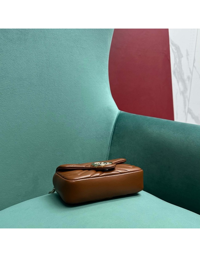 Mini borsa a spalla GG Marmont GUCCI
