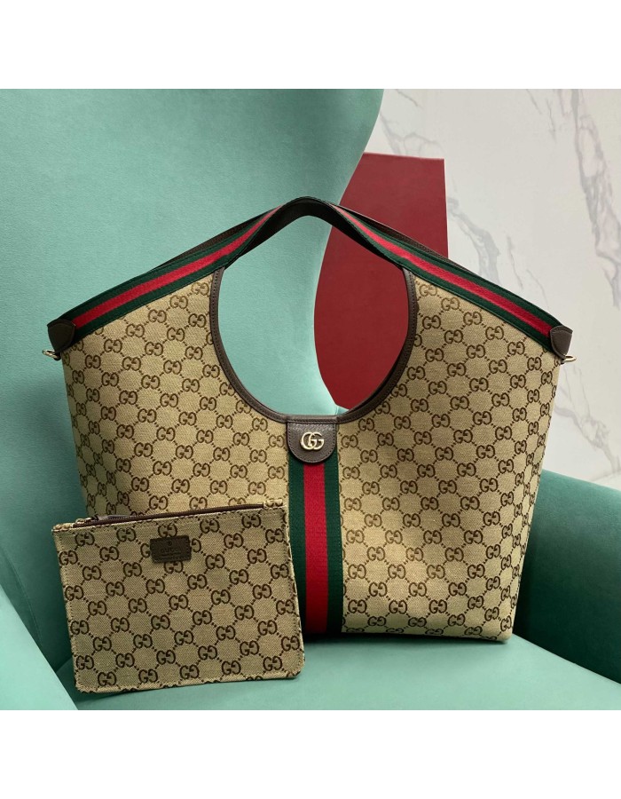 Borsa shopping Gucci Giglio misura grande GUCCI