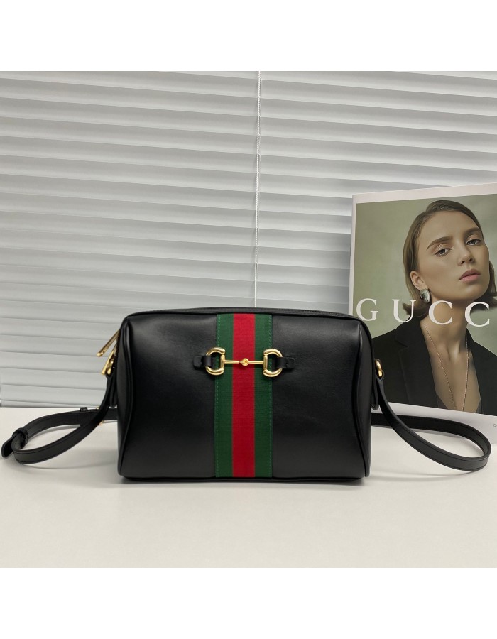 Camera bag Gucci Horsebit Web misura piccola GUCCI