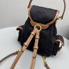 Zaino in canvas e pelle MIUMIU