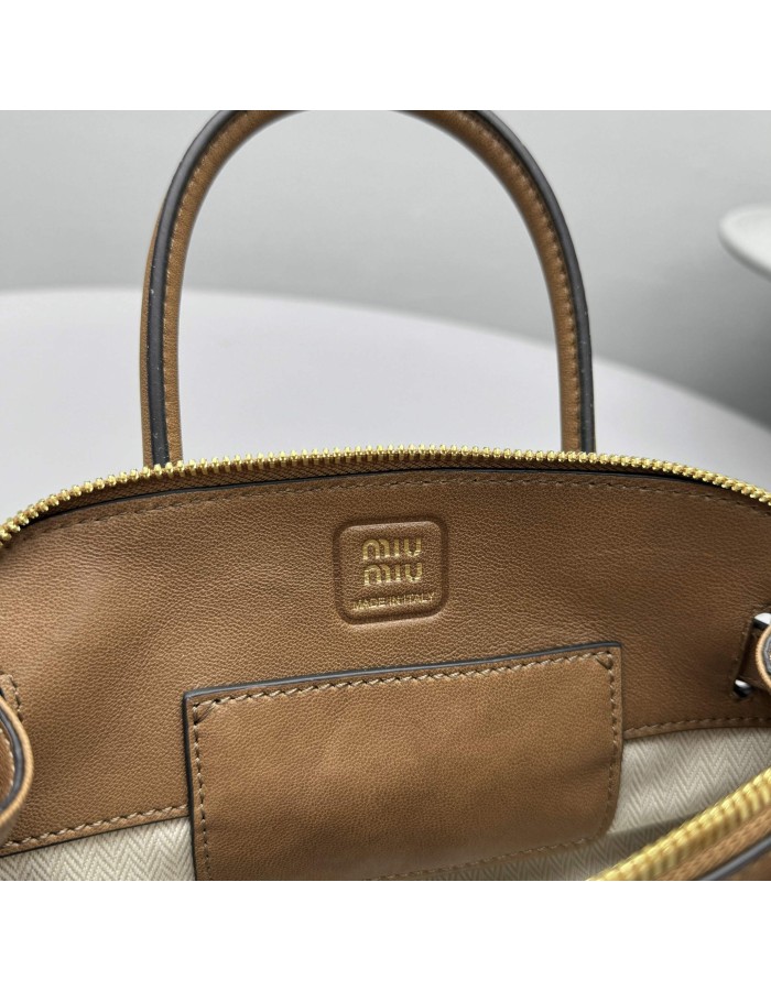 Mini borsa Aventure in nappa MIUMIU