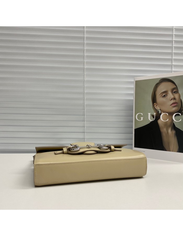 Borsa a spalla Horsebit Ristretto misura media GUCCI
