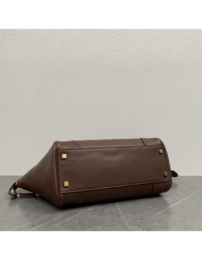 LUGGAGE IN MORBIDA PELLE DI AGNELLO LUCIDA CELINE