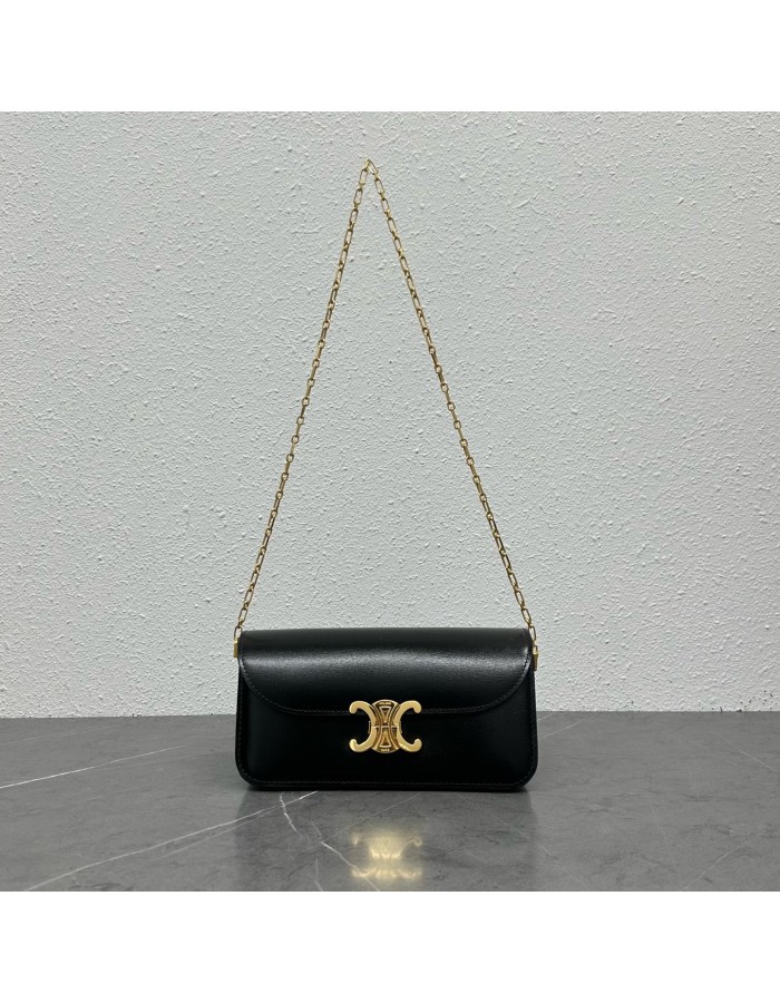 BORSA TRIOMPHE PICCOLA CON CATENA CELINE