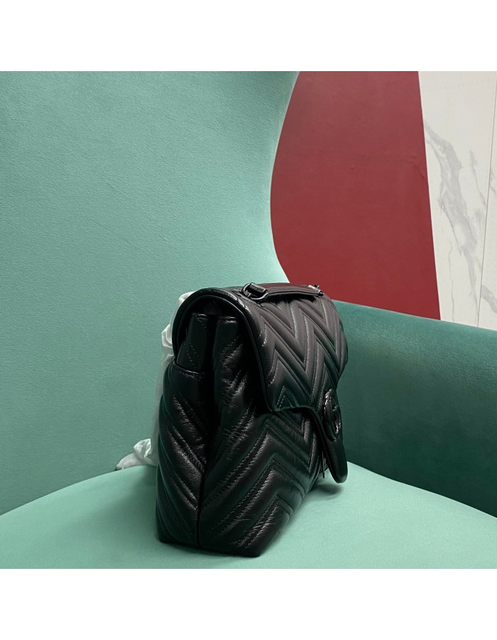 Borsa a spalla GG Marmont misura media GUCCI