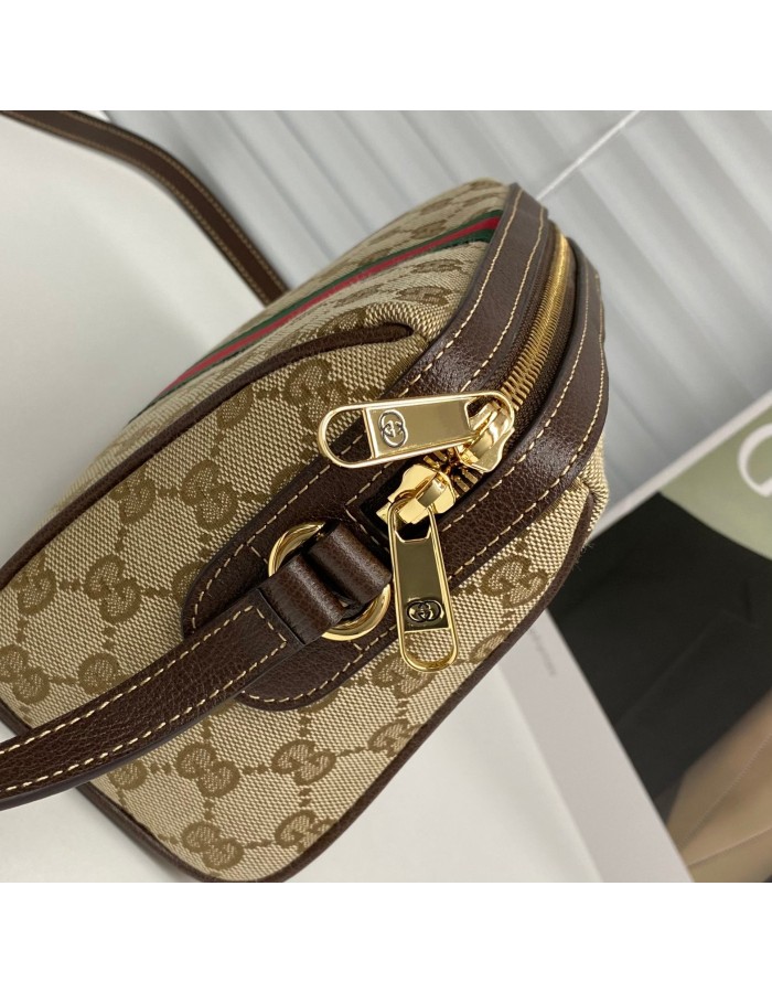Camera bag Gucci Horsebit Web misura piccola GUCCI
