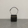 CUBE IN TELA TRIOMPHE E PELLE DI VITELLO NATURALE CELINE