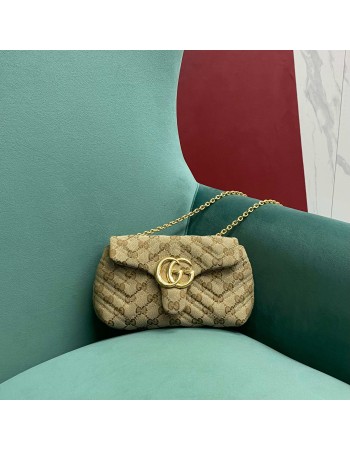 Mini borsa a spalla GG Marmont GUCCI