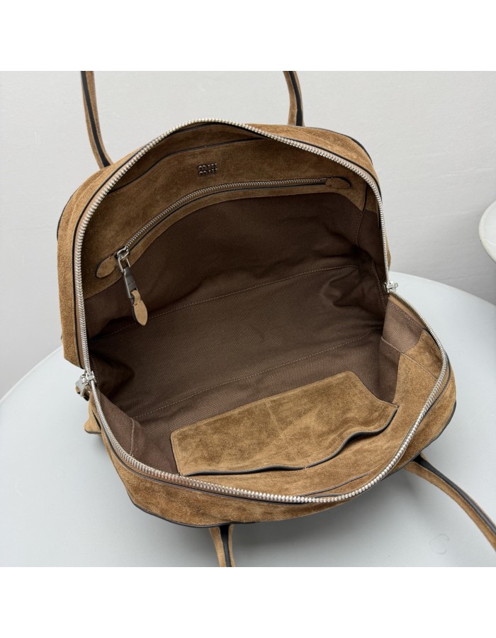 Borsa Vivant in pelle scamosciata MIUMIU