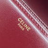 Borsa Teen Triomphe in pelle di vitello lucida CELINE