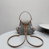 Zaino in canvas e pelle MIUMIU