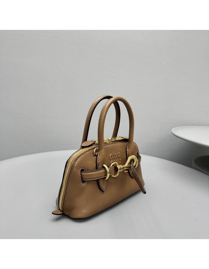Mini borsa Aventure in nappa MIUMIU