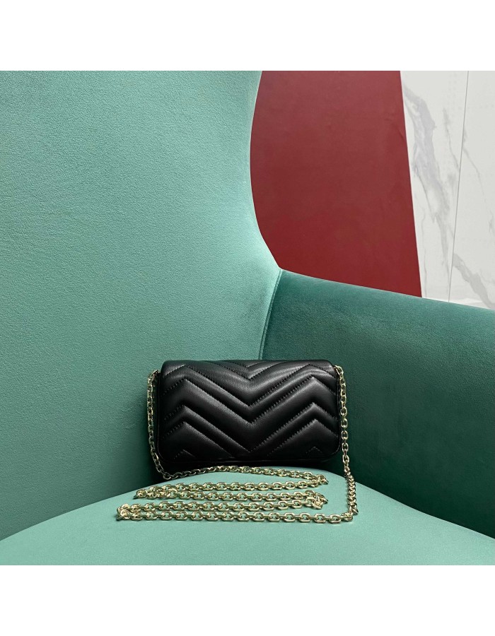 Mini borsa a spalla GG Marmont GUCCI