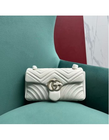 Borsa a spalla GG Marmont misura media GUCCI