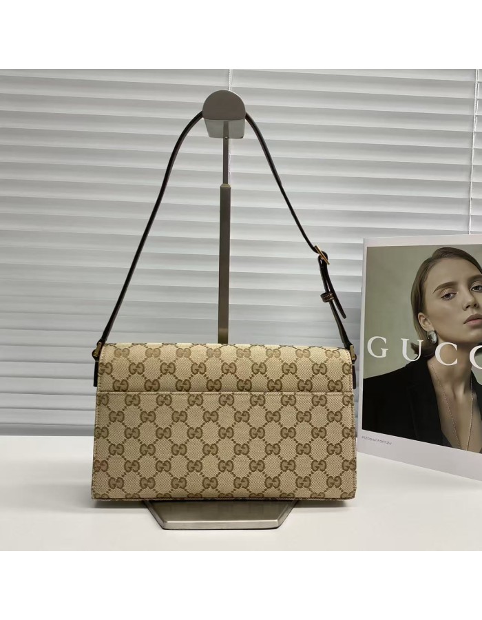Borsa a spalla Horsebit Ristretto misura media GUCCI