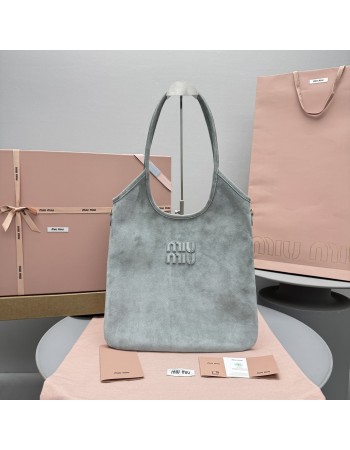 Borsa Ivy in pelle  scamosciata MIUMIU