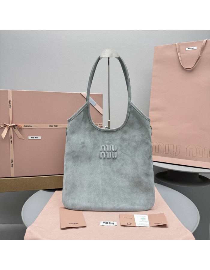 Borsa Ivy in pelle  scamosciata MIUMIU