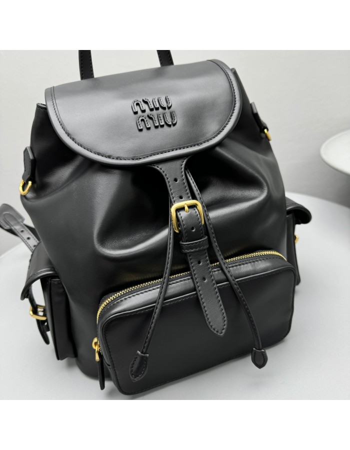 Zaino in pelle MIUMIU