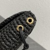 HALFMOON SOFT TRIOMPHE PICCOLA IN RAFIA CELINE