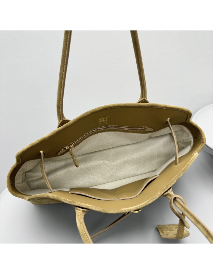 Borsa Aventure in pelle scamosciata MIUMIU