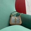 Mini borsa Jackie 1961 in lucertola con cristalli GG GUCCI