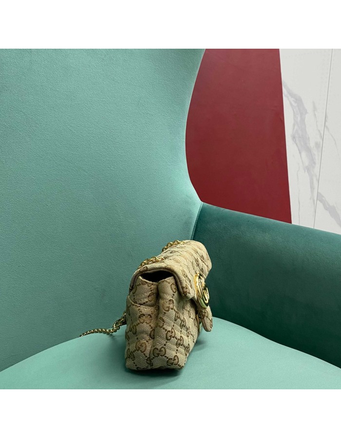 Mini borsa a spalla GG Marmont GUCCI
