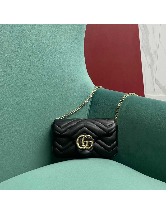 Mini borsa a spalla GG Marmont GUCCI
