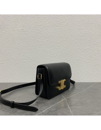 Borsa Teen Triomphe in pelle di vitello lucida CELINE