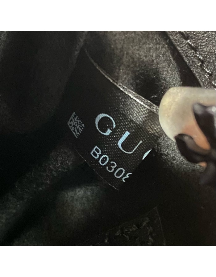 Mini borsa Jackie 1961 in lucertola con cristalli GG GUCCI