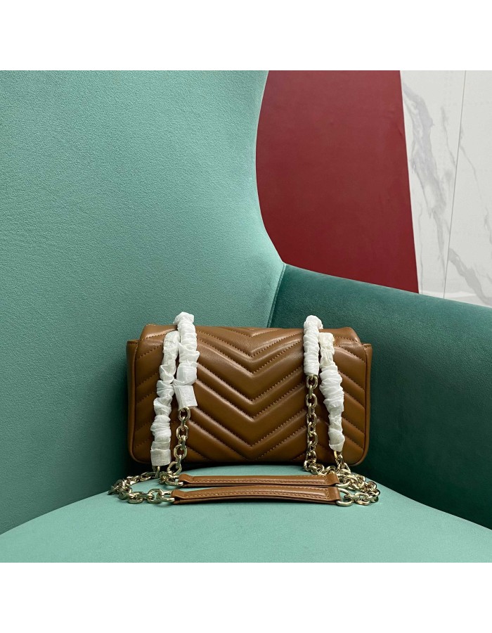 Borsa a spalla GG Marmont misura piccola GUCCI
