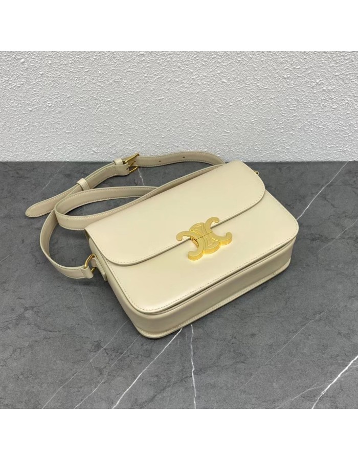Borsa Triomphe Classique in pelle di vitello lucida CELINE