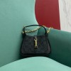 Mini borsa Jackie 1961 in lucertola con cristalli GG GUCCI