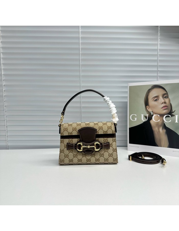 Borsa a mano piccola Horsebit Duomo GUCCI
