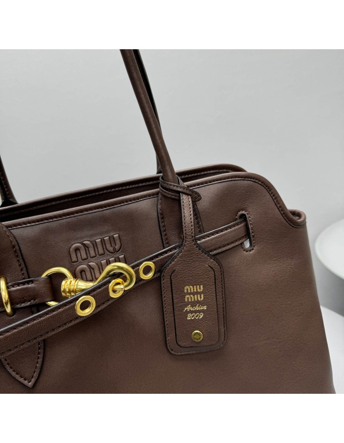 Borsa Aventure in nappa MIUMIU