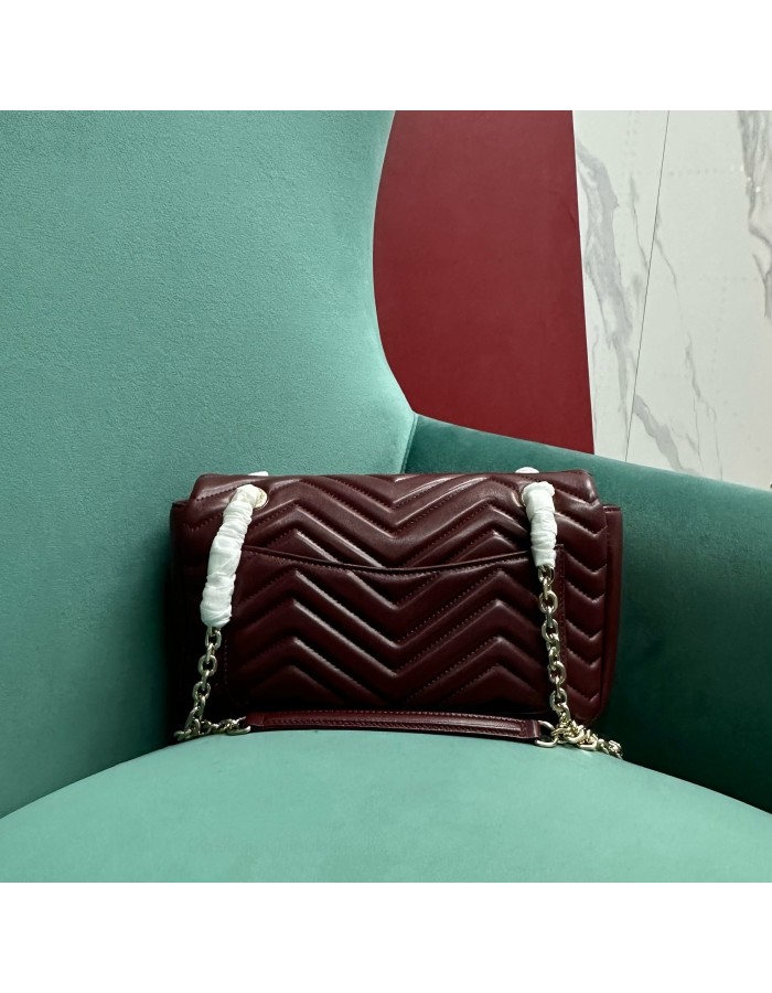 Borsa a spalla GG Marmont misura media GUCCI