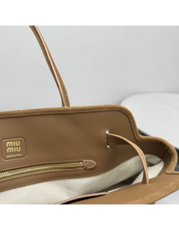 Borsa Aventure in pelle scamosciata MIUMIU