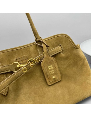Borsa Aventure in pelle scamosciata MIUMIU