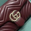 Borsa a spalla GG Marmont misura media GUCCI