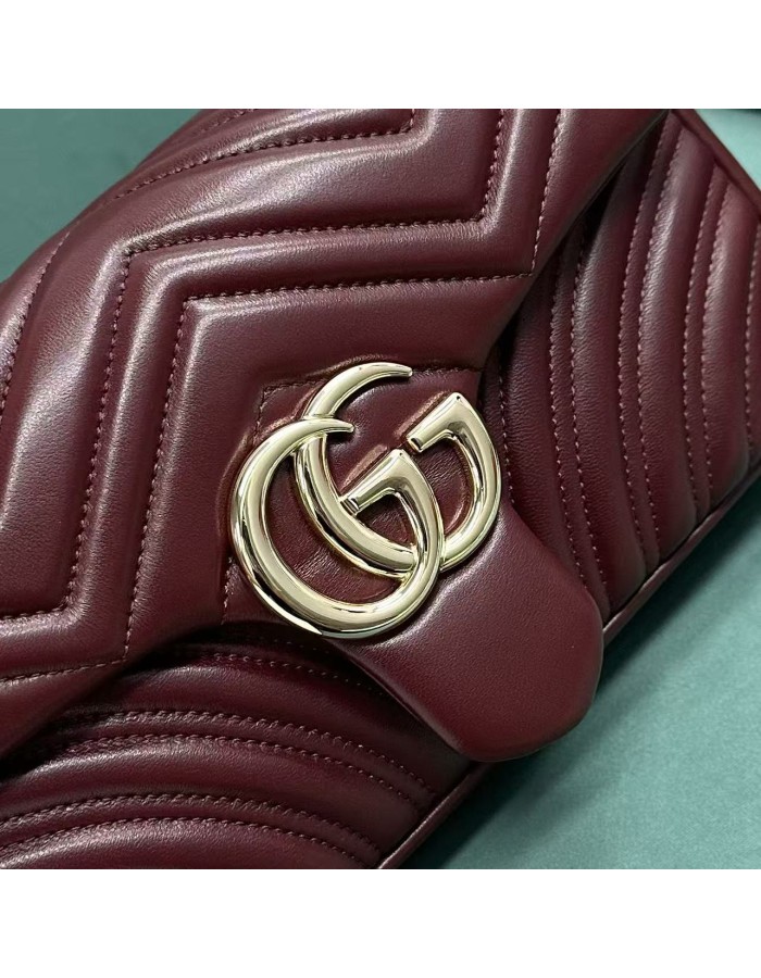 Borsa a spalla GG Marmont misura media GUCCI