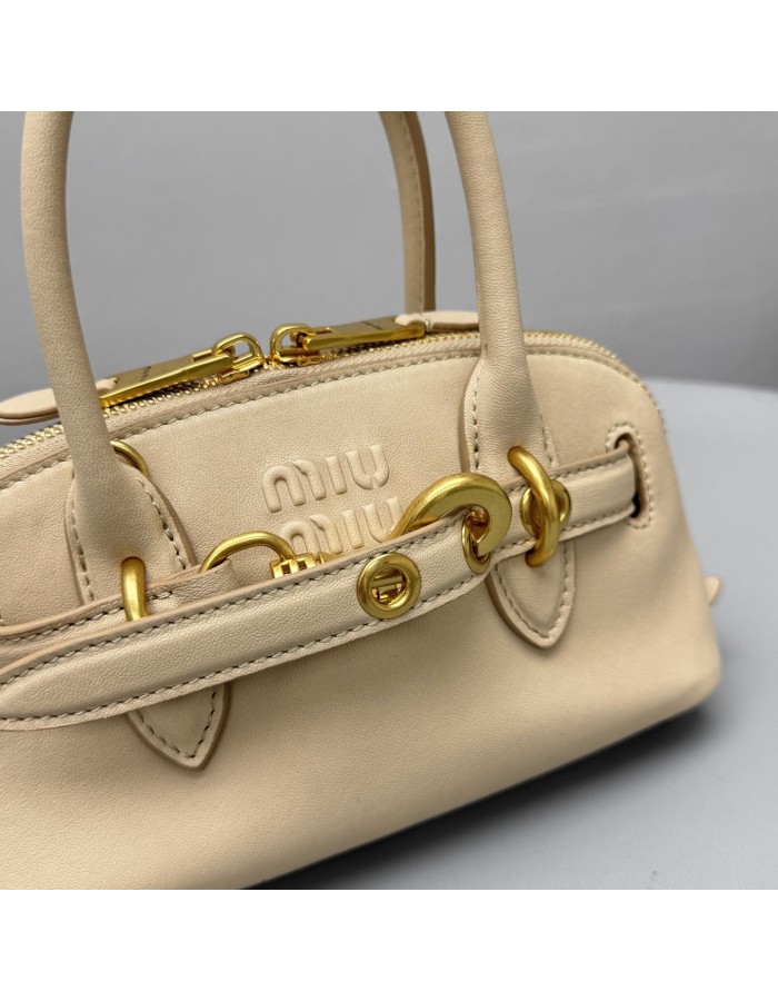 Mini borsa Aventure in nappa MIUMIU