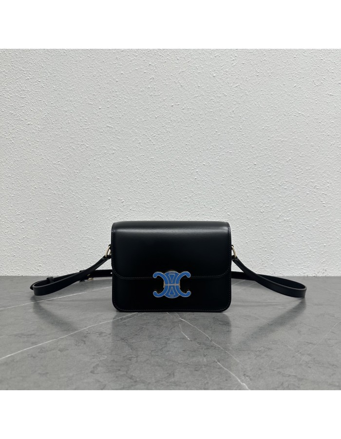 BORSA TEEN TRIOMPHE CON CHIUSURA SMALTATA CELINE