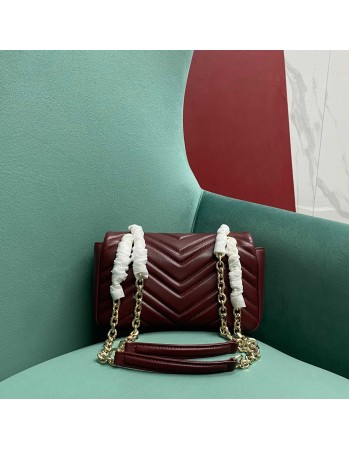 Borsa a spalla GG Marmont misura piccola GUCCI