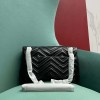 Borsa a spalla GG Marmont misura media GUCCI